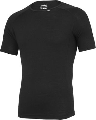 dhb Merino Short Sleeve Base Layer (M_200) - Dark Grey - XS, Dark Grey